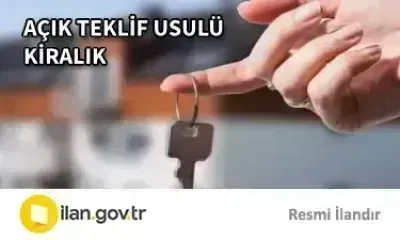 AÇIK TEKLİF USULÜ KİRALIK