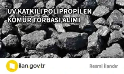 UV KATKILI POLİPROPİLEN KÖMÜR TORBASI ALIMI